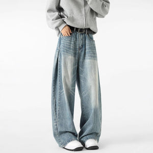 American Jeans Men Fashion Brands Straight - MISSCLAUS