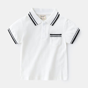 Boys' T-Shirt Summer Polo Shirt - MISSCLAUS