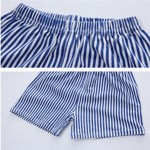 Cartoon Clothing Baby Boy Summer Clothes T-shirt Baby Girl Casual Clothing Sets - MISSCLAUS