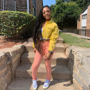 Jacket Women Streetwear Denim Jacket Women Outwear Bodycon Jeans Jackets Women Coat Casual Ladies Cropped Jackets - MISSCLAUS