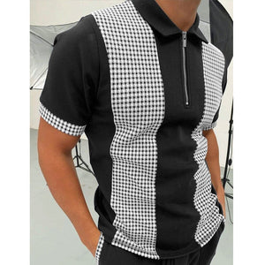 Men's Polo Shirt Men Solid Polo Shirts Brand Men Short - Sleeved Shirt Summer Shirt Man Clothing - MISSCLAUS