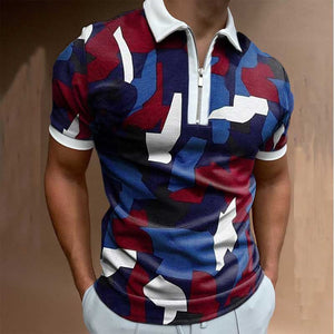 Men's Polo Shirt Men Solid Polo Shirts Brand Men Short - Sleeved Shirt Summer Shirt Man Clothing - MISSCLAUS
