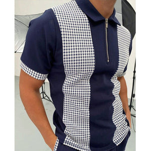 Men's Polo Shirt Men Solid Polo Shirts Brand Men Short - Sleeved Shirt Summer Shirt Man Clothing - MISSCLAUS
