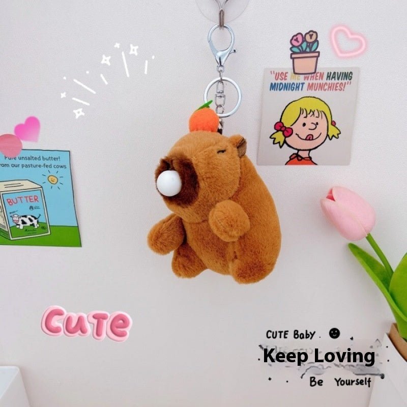 Pendant Cartoon Couple Car Key Ring Cute Doll - MISSCLAUS