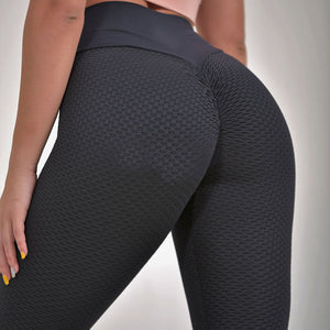Plaid Leggings Fitness Yoga Pants Women's Seamless High Waist Breathable Gym Leggings - MISSCLAUS