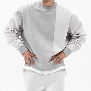Pullover Round Neck Sweater Loose Men Clothes - MISSCLAUS