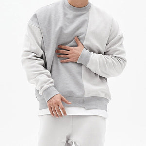 Pullover Round Neck Sweater Loose Men Clothes - MISSCLAUS