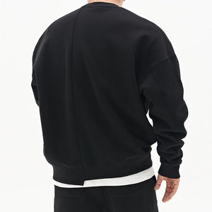 Pullover Round Neck Sweater Loose Men Clothes - MISSCLAUS