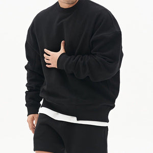 Pullover Round Neck Sweater Loose Men Clothes - MISSCLAUS