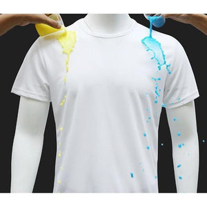 Quick - drying Waterproof Anti - fouling T-shirt Couple Half Sleeve Bottoming Shirt - MISSCLAUS
