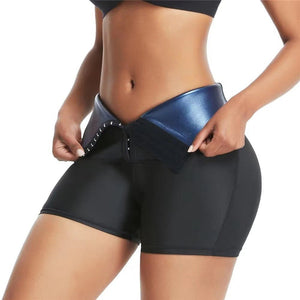 Slimming Pants Waist Trainer Shapewear Tummy Hot Thermo Sweat Leggings Fitness Workout Sweat Sauna Pants Body Shaper - MISSCLAUS