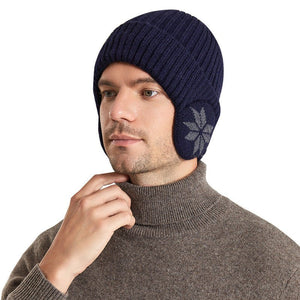 Thermal Knitting Woolen Cap Men's Fleece - lined Thickened Winter Trending Products - MISSCLAUS