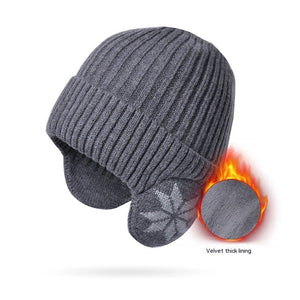 Thermal Knitting Woolen Cap Men's Fleece - lined Thickened Winter Trending Products - MISSCLAUS