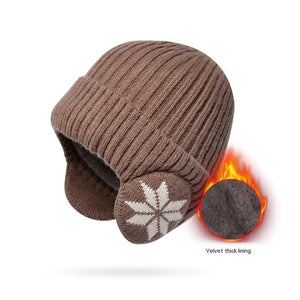 Thermal Knitting Woolen Cap Men's Fleece - lined Thickened Winter Trending Products - MISSCLAUS