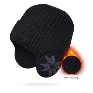 Thermal Knitting Woolen Cap Men's Fleece - lined Thickened Winter Trending Products - MISSCLAUS