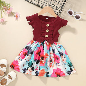 Toddler Kids Baby Girls Clothes Summer Girls Dress - MISSCLAUS
