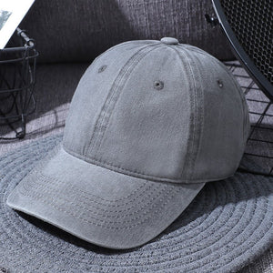 Washed Baseball Caps For Men And Women Outdoor Distressed Sun Hats Simple Caps - MISSCLAUS