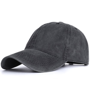 Washed Baseball Caps For Men And Women Outdoor Distressed Sun Hats Simple Caps - MISSCLAUS
