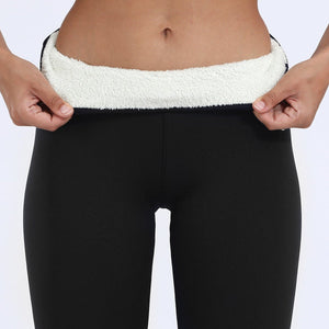Winter Leggings Warm Thick High Stretch Lamb Cashmere Leggins Skinny Fitness Woman Pants - MISSCLAUS
