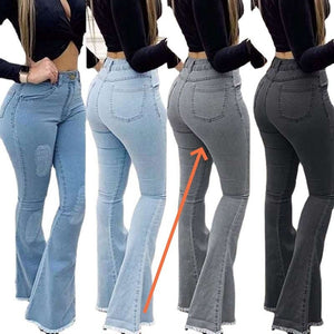 Women Fashion Elastic Ladies Jeans Pants - MISSCLAUS