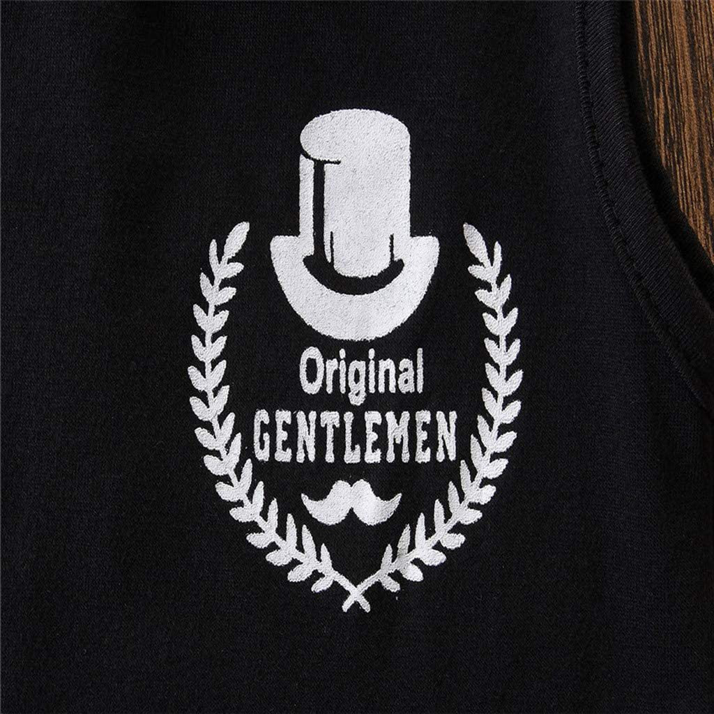 2PCS Toddler Kids Baby Boy Sleeveless Hooded Clothes T-shirt Tops Camo Pants Outfits - MISSCLAUS