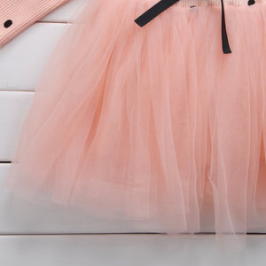 Baby Girls Spring Winter Long Sleeve Tutu Lace Dresses Infantil Newborn 1st Birthday Party Clothes Christening Gown Casual Wear - MISSCLAUS