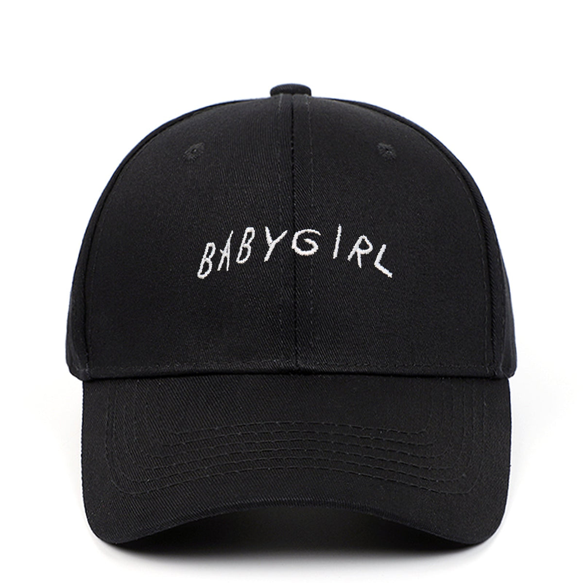 BABYGIRL Letter Embroidered Baseball Cap Spring New Product Cap Outdoor Sports Sun Visor - MISSCLAUS