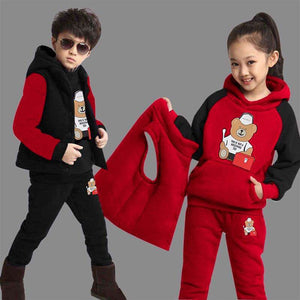 Boys Clothes Sport Suit Casual Boys Clothing 3ps Sets - MISSCLAUS