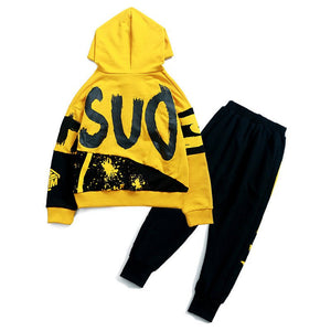 Boy's hooded sports suit - MISSCLAUS