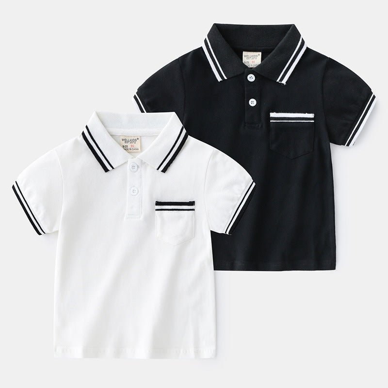 Boys&#39; T-Shirt Summer Polo Shirt - MISSCLAUS
