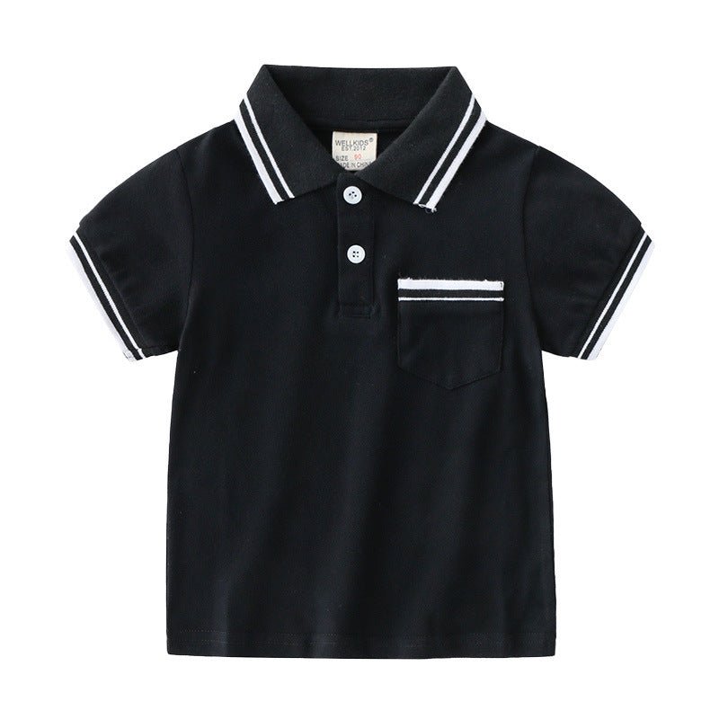 Boys&#39; T-Shirt Summer Polo Shirt - MISSCLAUS