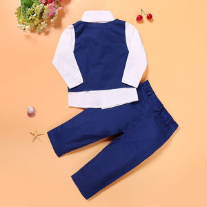 Casual Clothing Suits Boys' Clothes Vests Gentleman Suits - MISSCLAUS