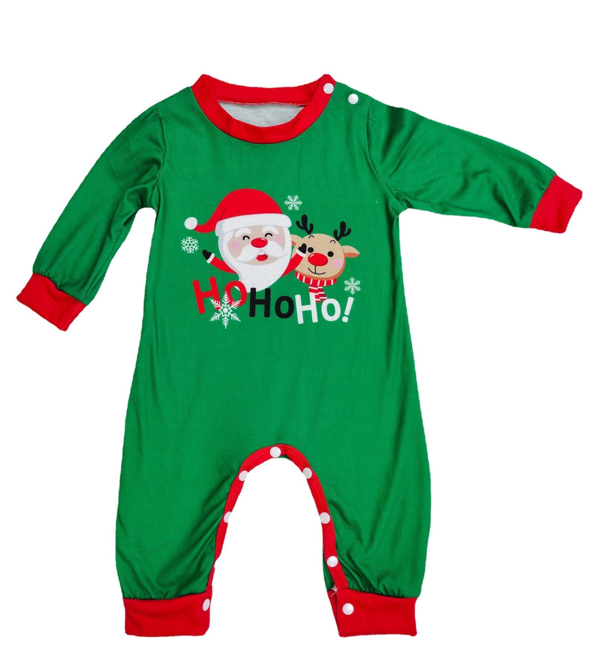 Christmas Pajamas For Family Matching Family Christmas PJs Sets Santa Claus Printed Top Sleepwear - MISSCLAUS