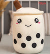 Cute Fruit Drink Plush Stuffed Soft Strawberry Milk Tea Plush Boba Tea Cup Toy Bubble Tea Pillow Cushion Kids Gift - MISSCLAUS