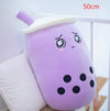 Cute Fruit Drink Plush Stuffed Soft Strawberry Milk Tea Plush Boba Tea Cup Toy Bubble Tea Pillow Cushion Kids Gift - MISSCLAUS