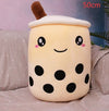 Cute Fruit Drink Plush Stuffed Soft Strawberry Milk Tea Plush Boba Tea Cup Toy Bubble Tea Pillow Cushion Kids Gift - MISSCLAUS