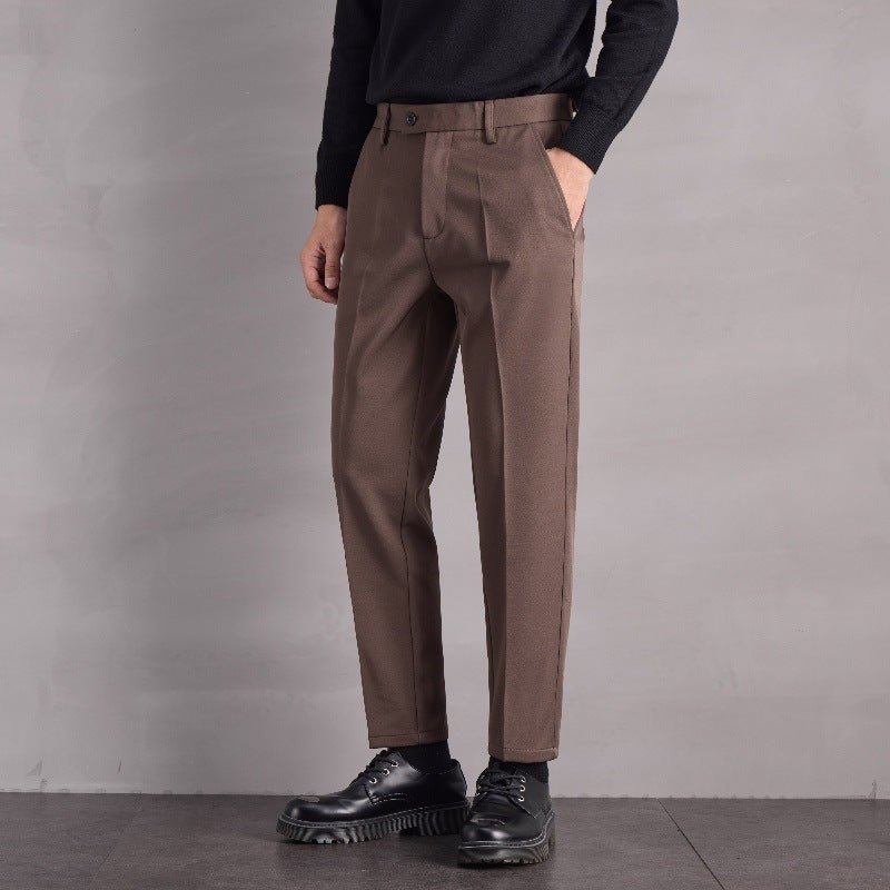 Fall Winter Men Straight Casual Pants - MISSCLAUS