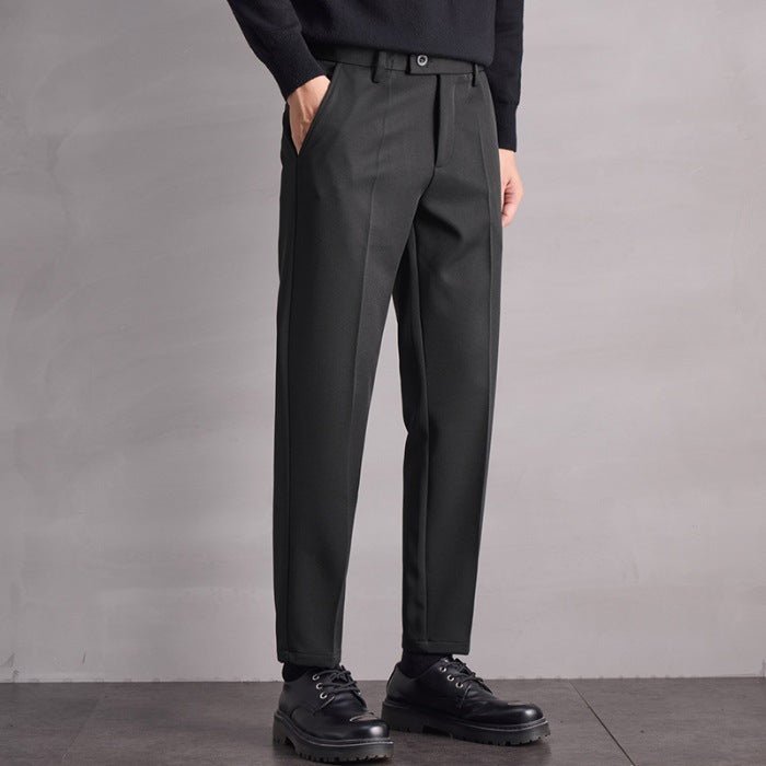 Fall Winter Men Straight Casual Pants - MISSCLAUS