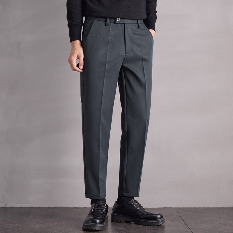 Fall Winter Men Straight Casual Pants - MISSCLAUS