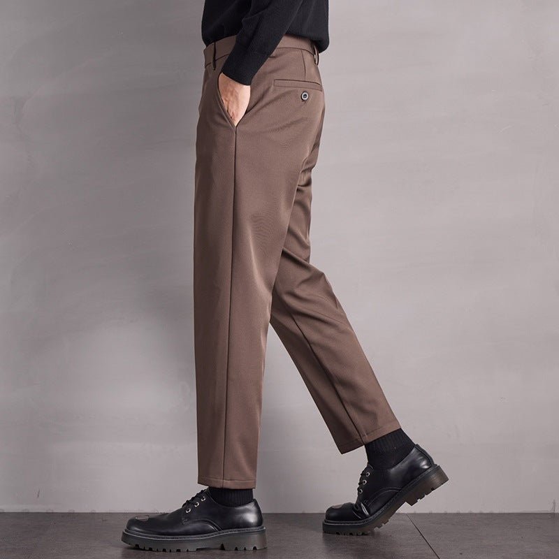 Fall Winter Men Straight Casual Pants - MISSCLAUS