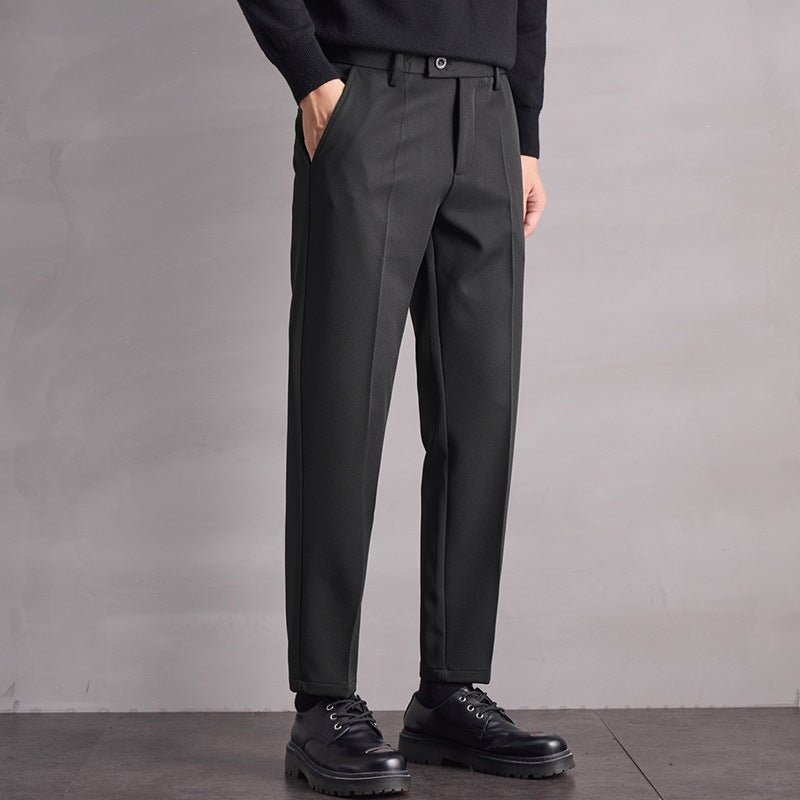 Fall Winter Men Straight Casual Pants - MISSCLAUS