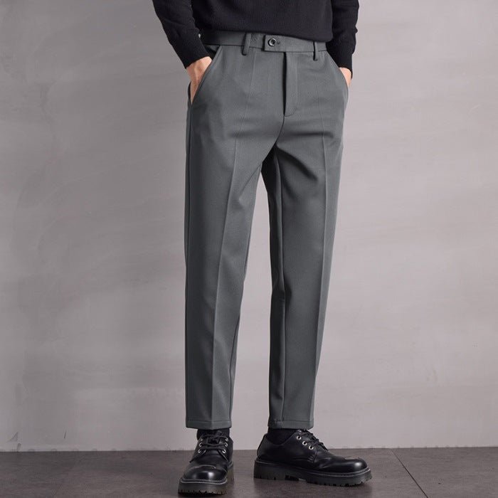 Fall Winter Men Straight Casual Pants - MISSCLAUS