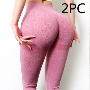 Fitness Yoga Pants Butt Lifting Leggings Push - Up Leggins Sport Gym - MISSCLAUS