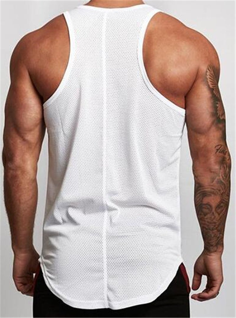 gym clothes tank top sportswear vest men - MISSCLAUS