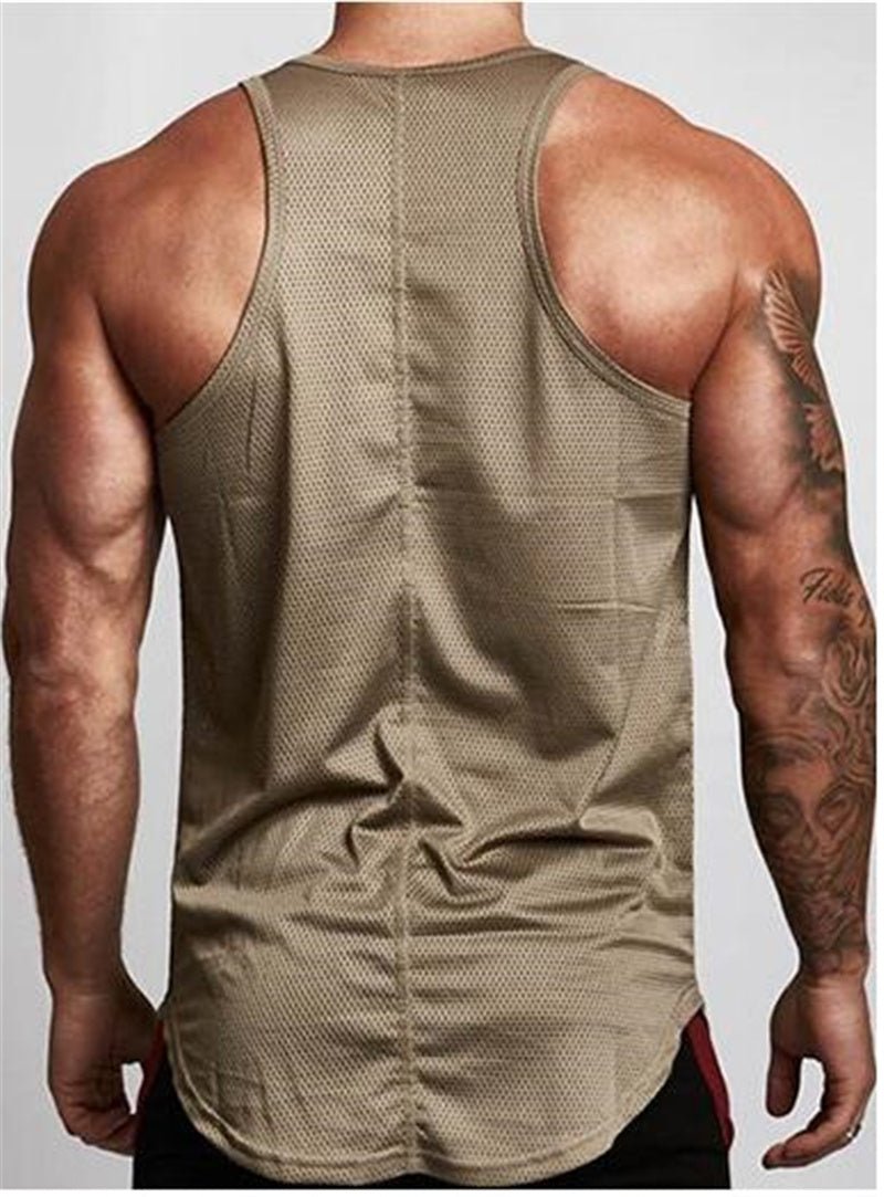gym clothes tank top sportswear vest men - MISSCLAUS