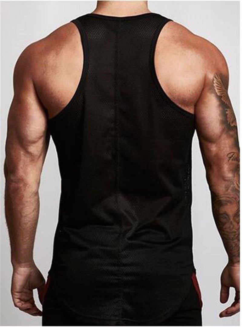 gym clothes tank top sportswear vest men - MISSCLAUS