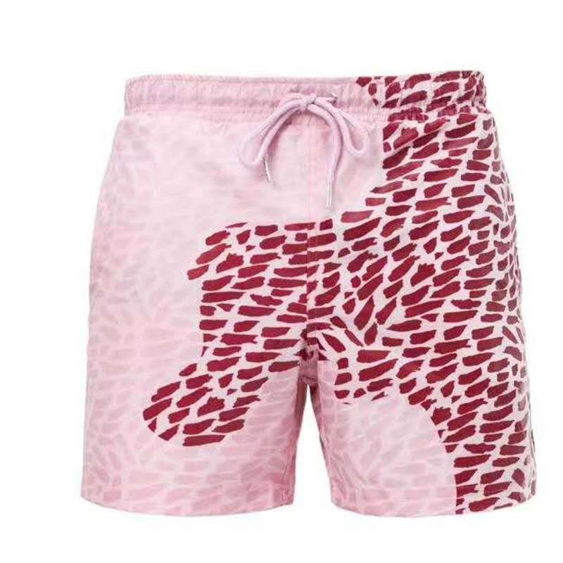 Magical Change Color Beach Shorts Summer Men Swimming Trunks Swimwear Swimsuit Quick Dry bathing shorts Beach Pant - MISSCLAUS