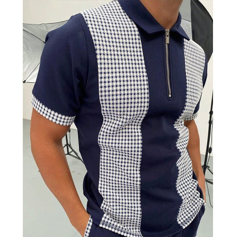 Men&#39;s Polo Shirt Men Solid Polo Shirts Brand Men Short - Sleeved Shirt Summer Shirt Man Clothing - MISSCLAUS