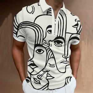 Men's Polo Shirt Men Solid Polo Shirts Brand Men Short - Sleeved Shirt Summer Shirt Man Clothing - MISSCLAUS