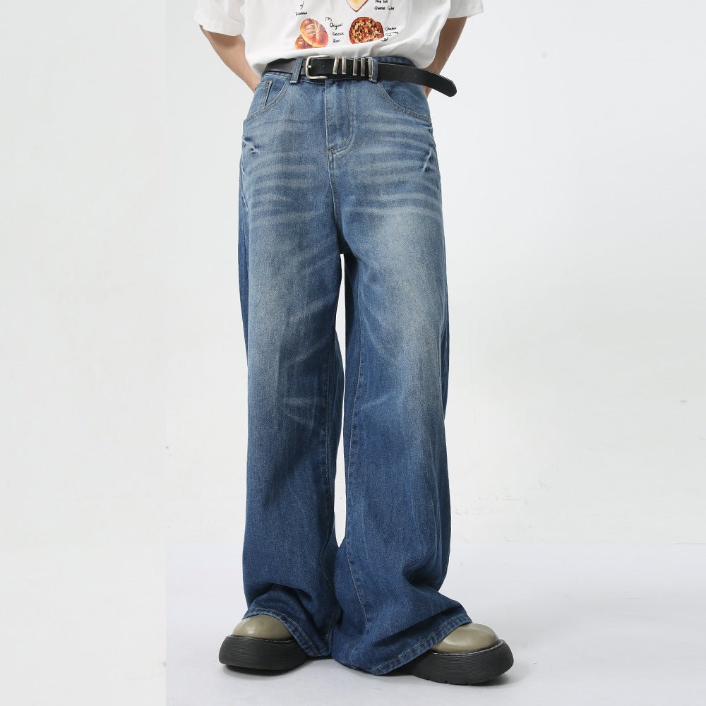 Men&#39;s Summer New Loose Straight Jeans - MISSCLAUS